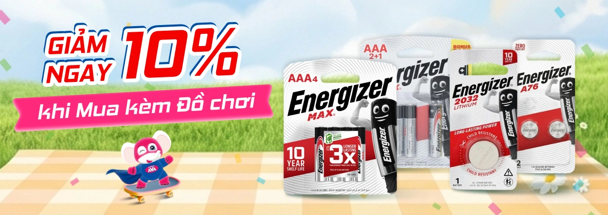 PKTI - Giảm ngay 10% khi Mua kèm Đồ chơi T9